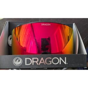 Dragon PXV-split Snow Goggles Bonus Lens Armored Venting LUMALEN RED ION